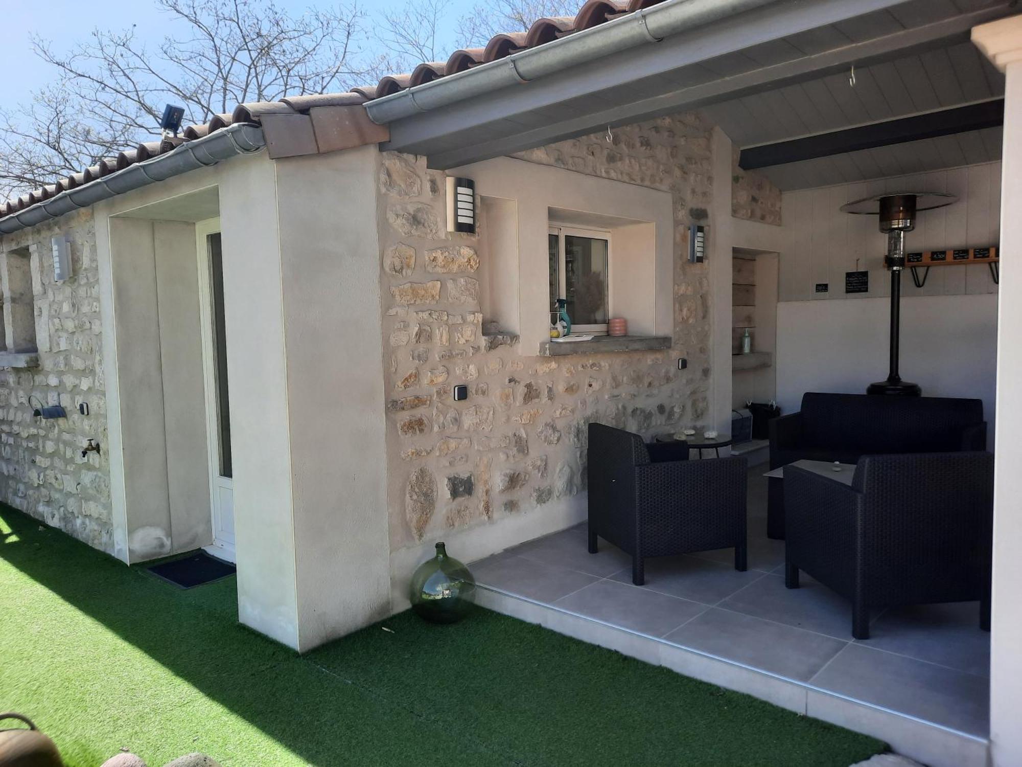 Le Cocon Villa Lussas Exteriör bild